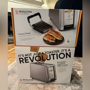 Revolution InstaGlo R180 Toaster and Panini Press